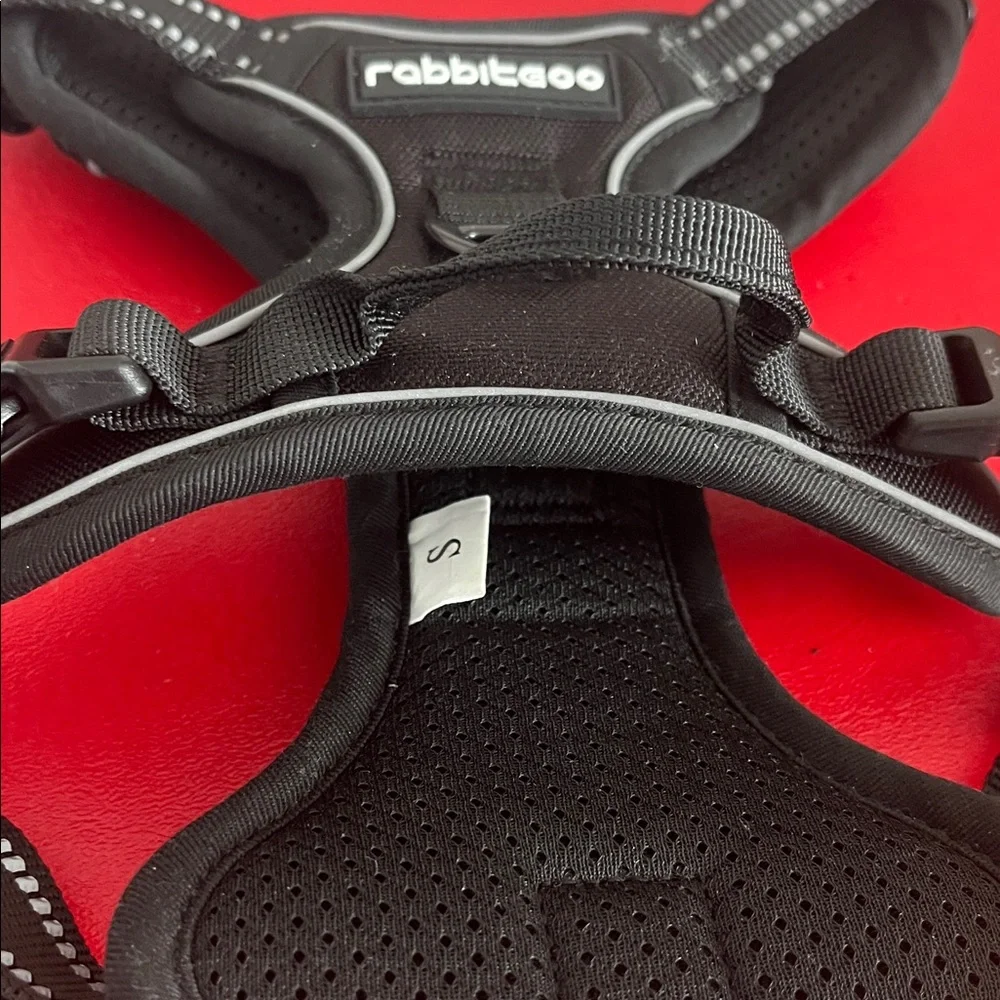 Rabbitgoo Black Dog Harness Size S